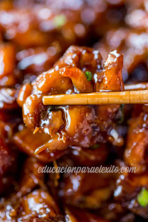 Easy Bourbon Chicken