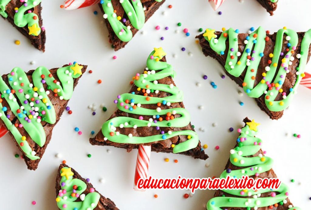 Easy Christmas Tree Brownies Best Family Recipes