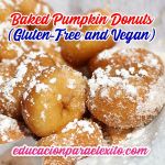 Baked Pumpkin Donuts (Gluten-Free and Vegan)