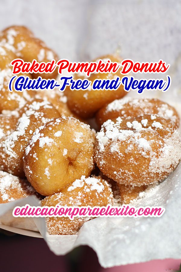 Baked Pumpkin Donuts (Gluten-Free and Vegan)
