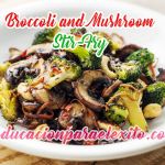 Broccoli and Mushroom Stir-Fry