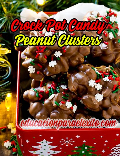 Crock pot Candy Peanut Clusters