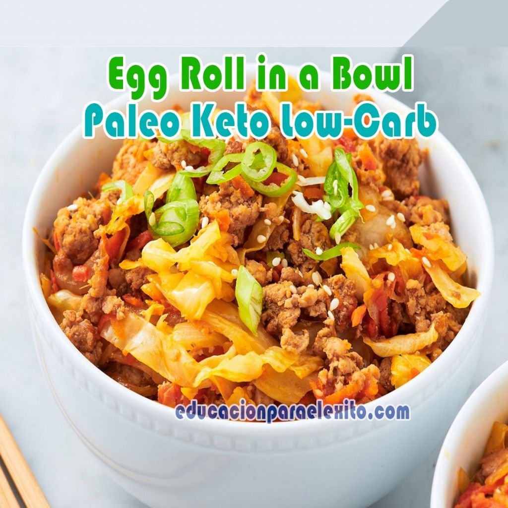 Egg Roll in a Bowl Paleo Keto Low-Carb