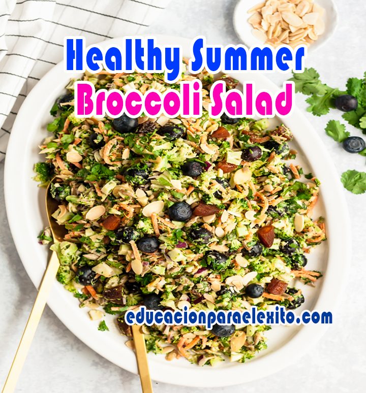 Healthy Summer Broccoli Salad
