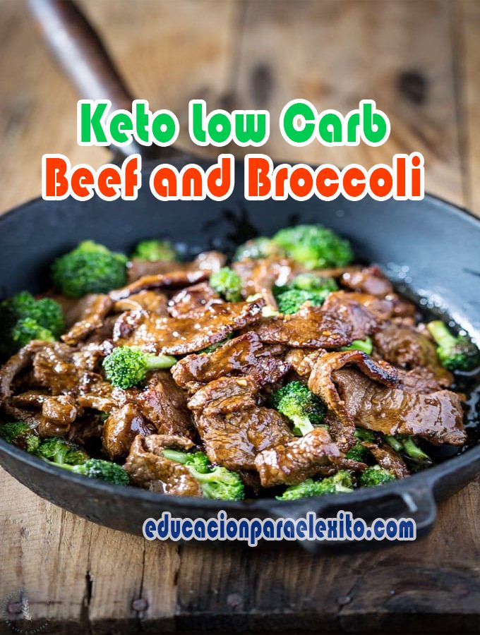 Keto Low Carb Beef and Broccoli