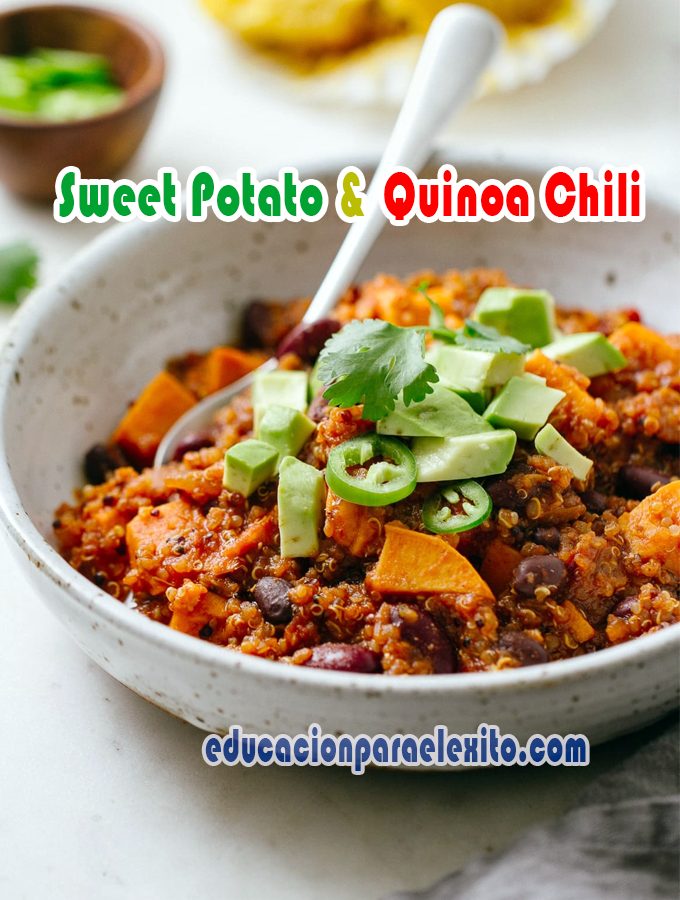 Sweet Potato & Quinoa Chili