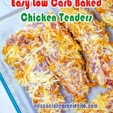 Easy Low Carb Baked Chicken Tenders