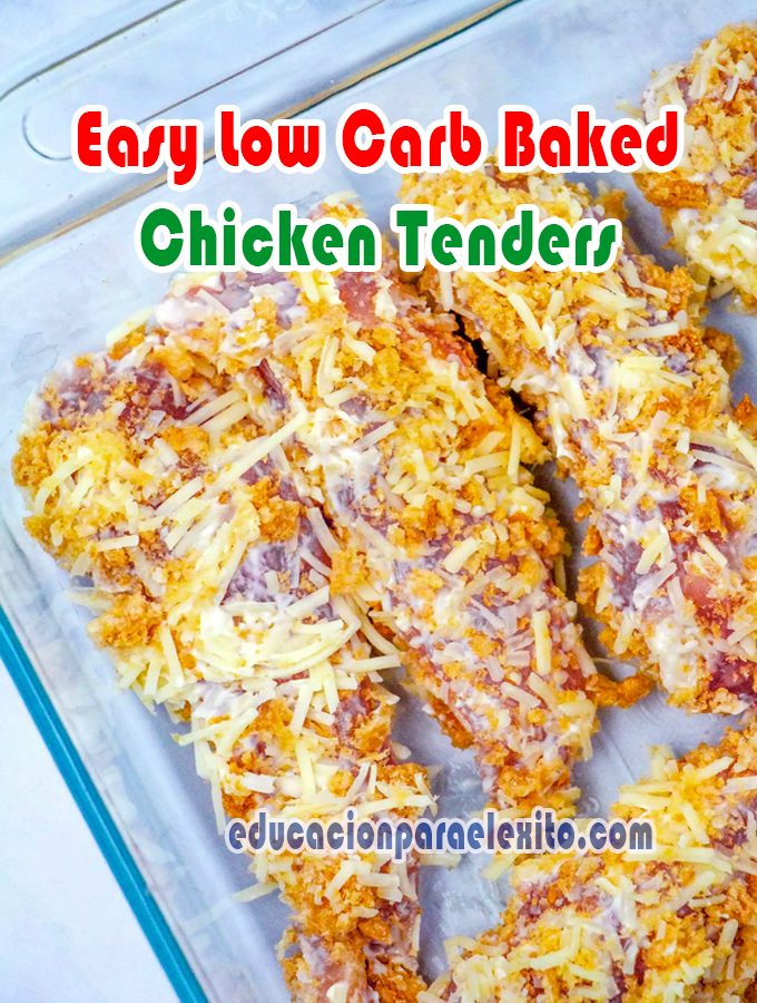 Easy Low Carb Baked Chicken Tenders
