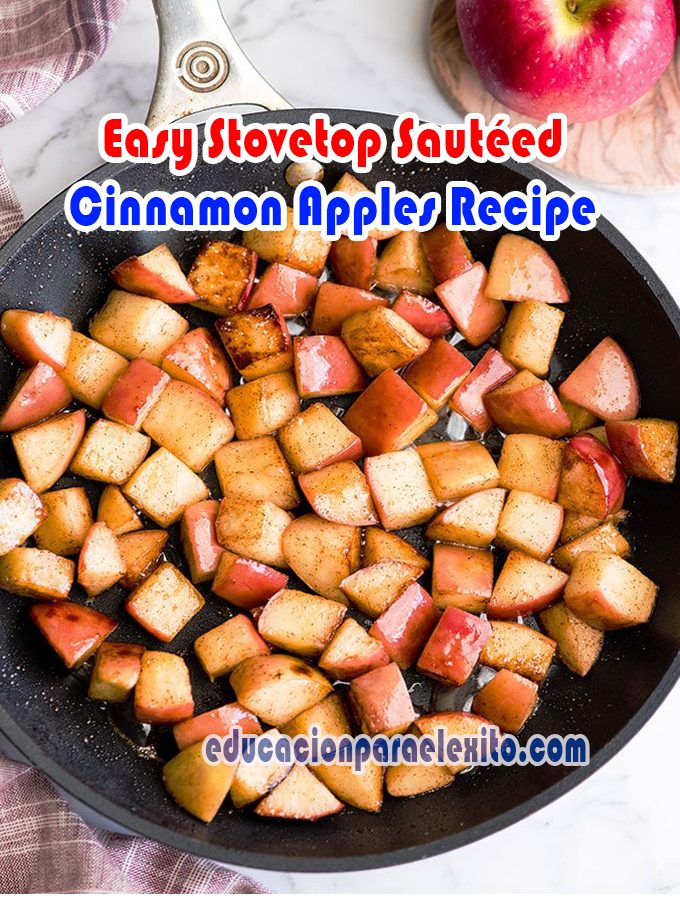 Easy Stovetop Sautéed Cinnamon Apples Recipe