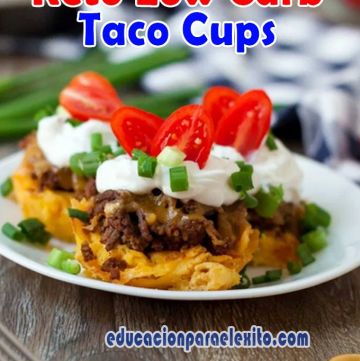 Keto Low Carb Taco Cups