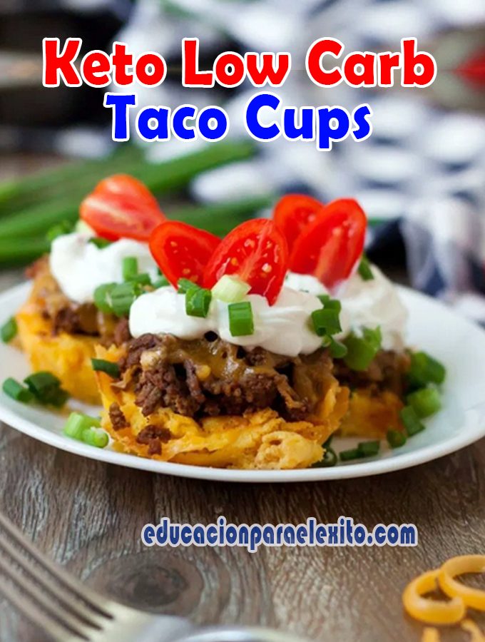 Keto Low Carb Taco Cups