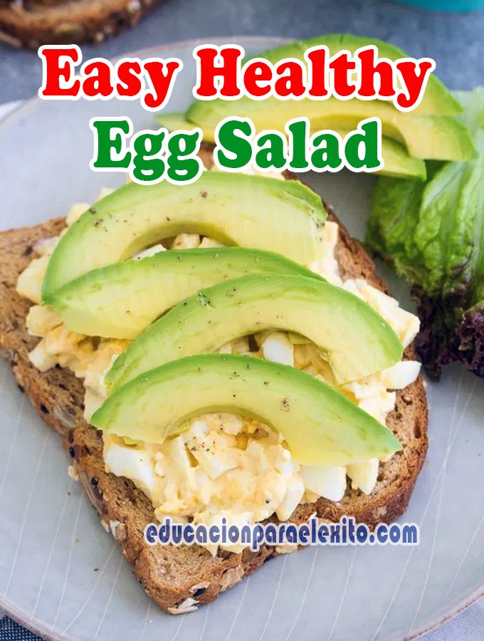 Easy Healthy Egg Salad recipe