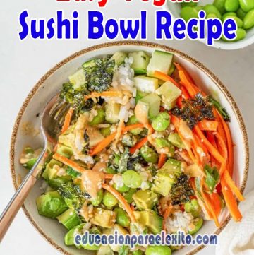 Easy Vegan Sushi Bowl Recipe